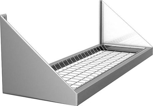 Полка настенная решётчатая для стаканов и кухонного инвентаря ПНР 12*3