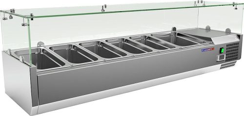Витрина холодильная настольная COOLEQ VRX 1500/380
