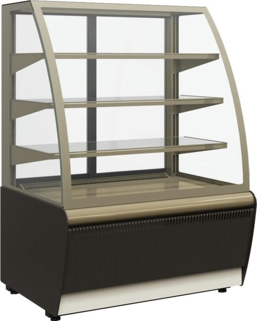 Кондитерская витрина Carboma K70 VV 1.3-1 Standard (ВХСв - 1.3д Люкс)